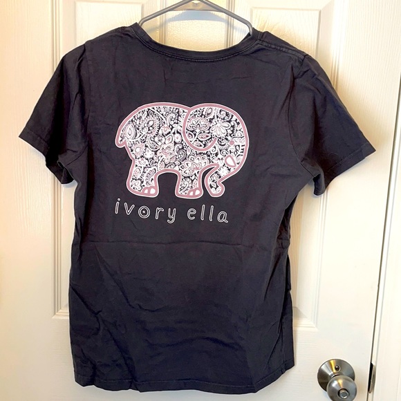 Grey, Adult Small Ivory Ella Tee - Picture 2 of 3
